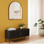 Fuurn TV3094-B Myst 簡約金屬電視櫃 (黑色)